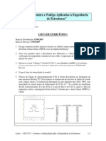 Exercícios de Mecânica Da Fratura