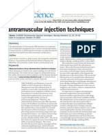 Intramuscular Injection Techniques