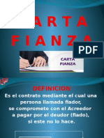 Carta Fianza