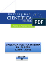 Violencia Política en El Perú (1980 - 2000)