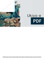 Folleto Ukiyo e