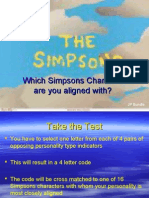 Simpson Personality Test