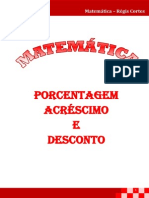 Porcentagem Acrescimo e Desconto