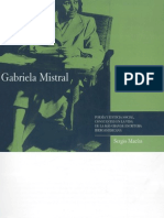 Gabriela Mistral. Poesía y Justicia Social.