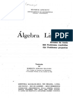 Algebra Linear Lipschutz