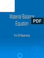 6 - Material Balance Equation