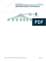 9.1.1.8 Packet Tracer Troubleshooting Challenge