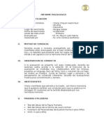 INFORME PSICOLOGICO-charly