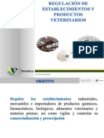 Regulación de Productos Veterinarios