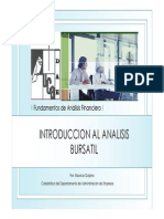 Analisis Bursatil