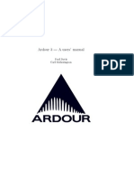 Ardour 3 A Users' Manual: Paul Davis Carl Hetherington