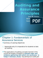 Auditing and Assurance Principles