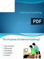 Basic Internal Auditing Presentation PDF