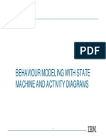 Behaviour Modeling With State Machine and Activity Diagrams