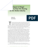 The Impact of Illegal Peer-To-Peer File Sharing On The Media Industry