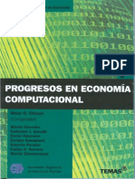 Progresos en Economía Computacional