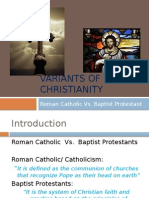 Catholic vs. Protestant