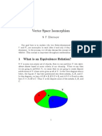 Isomorphic Vector Spaces