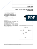 NMOS 128 Kbit (16Kb X 8) UV EPROM: Description