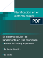 Planificacion en El Sistema Celular