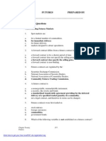 Futures Prepared by Subhasish MAJUMDAR .. Multiple Choice Questions