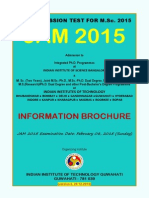 JAM2015 Brochure