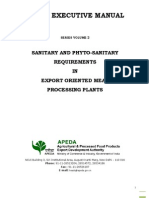 Sanitation Standard Operating Procedure of Slaughter Houses - Abhishek Kadyan