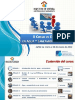 Horario II Curso de Especialicación