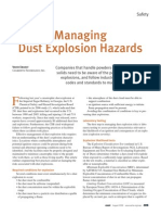 Managing Dust Explosions Hazards