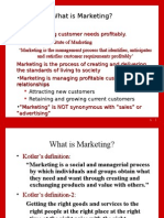 What Is Marketing?: Attracting New Customers Retaining and Growing Current Customers