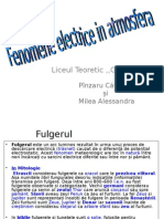 Fenomene Electrice in Atmosfera