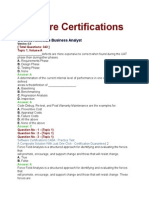 Software Certification CABA