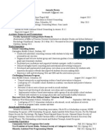 1 Page Resume