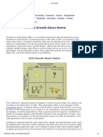 BCG Matrix