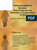 Professionalism in Nursing