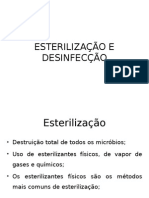 Esterilização e Desinfecção