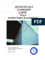 Echanically Tabilized Arth ALL Inspector'S Handbook