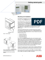 IED670 Getting Started Guide: Mounting and Installation