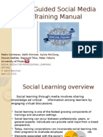 Self-Guided Social Media Training Manual