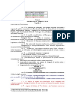 Lei Orgânica Do Município de Barbalha-CE PDF