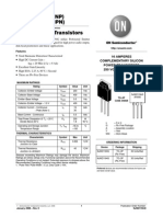 NJW21193G (PNP) NJW21194G (NPN) Silicon Power Transistors