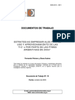 ESTRATEGIAS EMPRESARIALES PARA EL USO Y APROVECHAMIENTO DE LAS TICs PDF