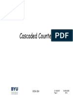 Cascaded Counters: Ecen 224