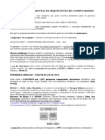 Resumao Geral Fundamentos e Arquitetura de Comp