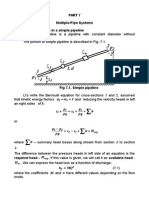 Multiple Pipe Systems