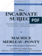 Maurice Merleau Ponty The Incarnate Subject PDF