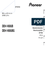 Operating Manual (Deh 1450ub) Eng Esp Por