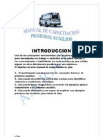 Manual de Primeros Auxilios