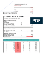 Tablas Saldos Insolutos en Excel