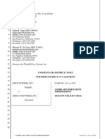 Cisco v. Arista, 4-14-cv-05343